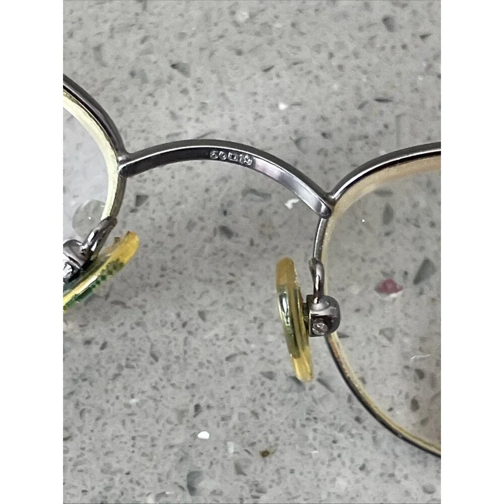 Brooks Brothers BB 189 1081 Silver Eyeglasses Frames ONLY 50-19 135 Italy Unisex